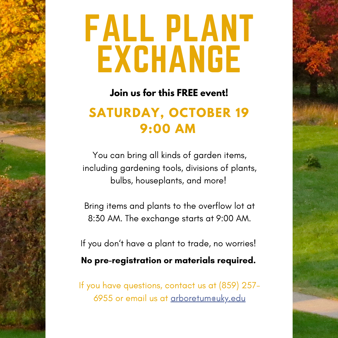 Fall Plant Exchange 2024